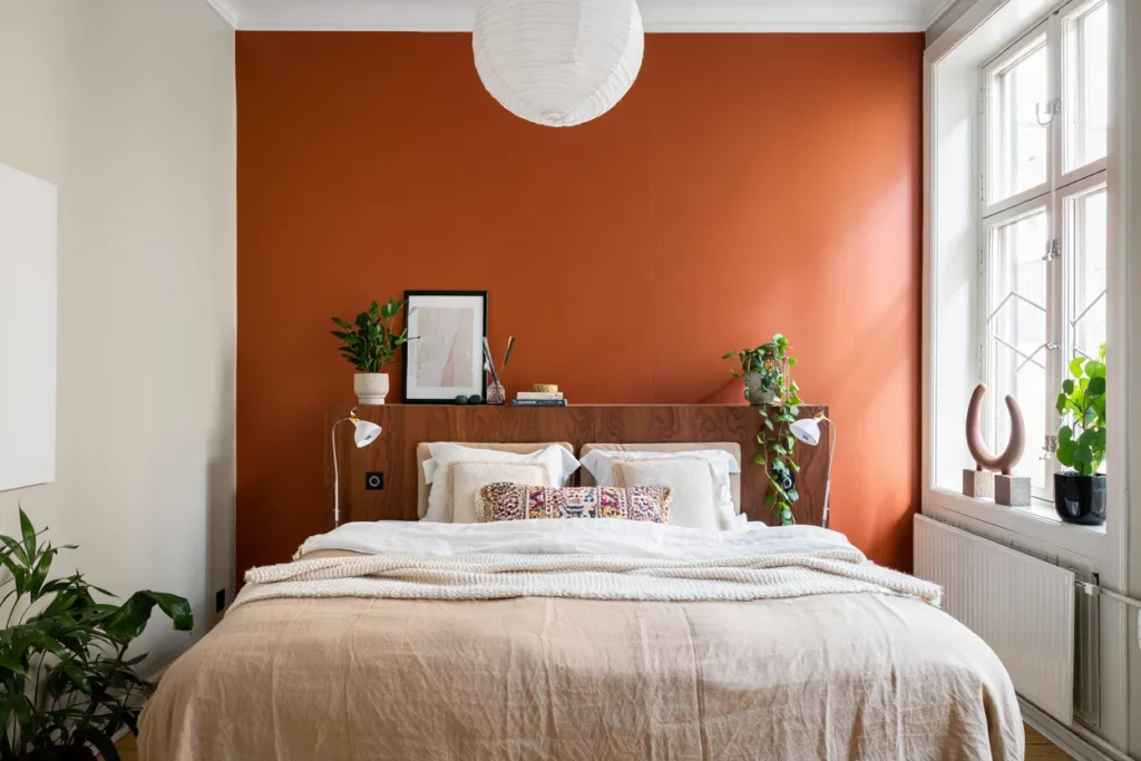 chambre terracotta