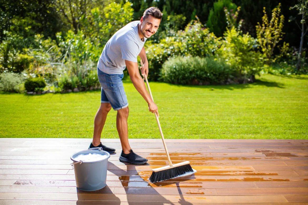 nettoyer terrasse en bois