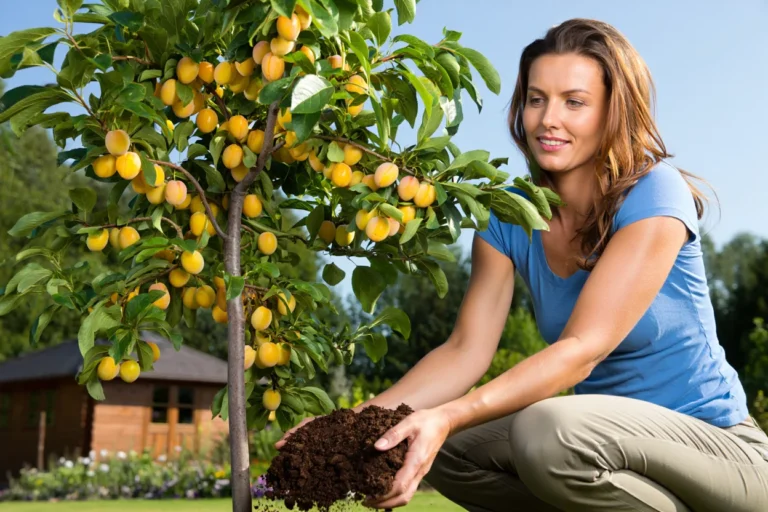 que mettre au pied arbres fruitiers
