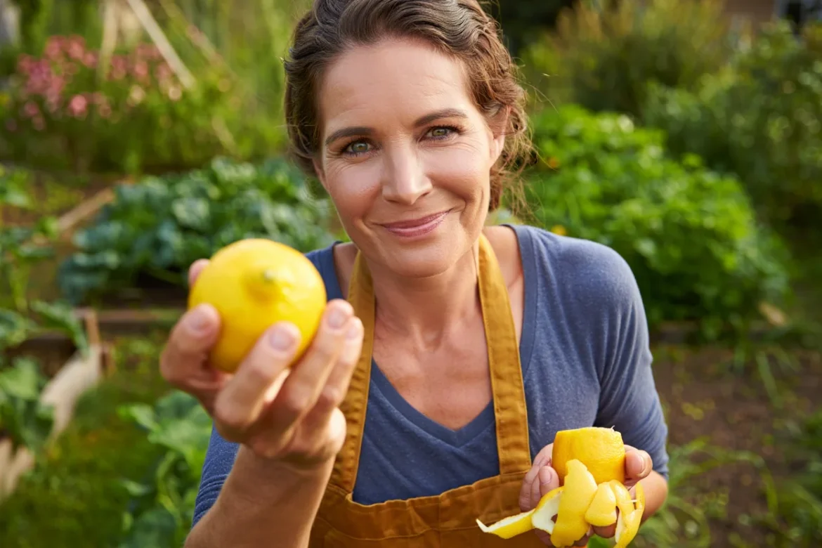 utiliser écorces de citron jardin