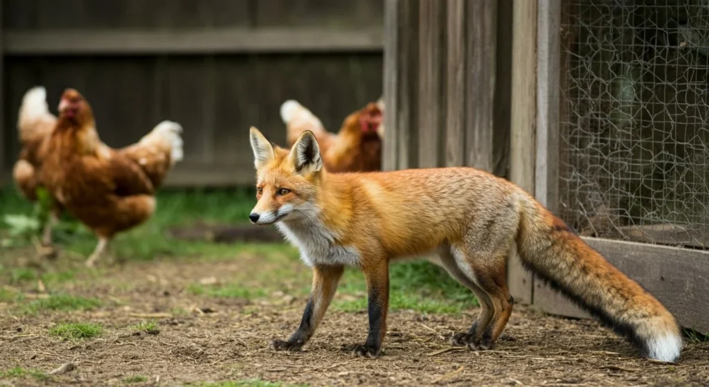 renard poulailler