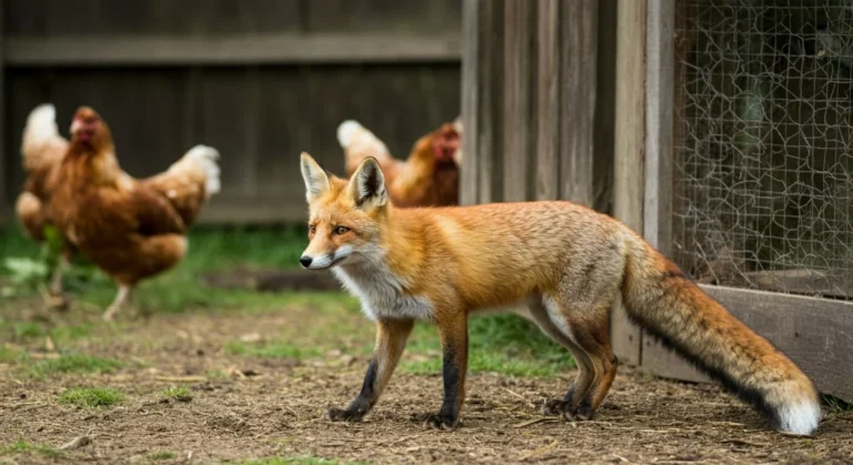 renard poulailler