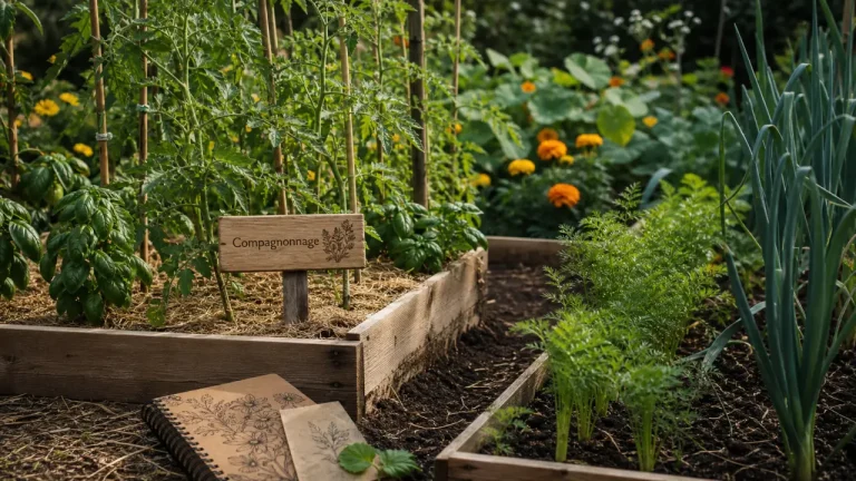 Association de plantes au potager : les combinaisons qui renforcent vos cultures et celles à éviter Association de plantes au potager : tomates au basilic, carottes près de poireaux