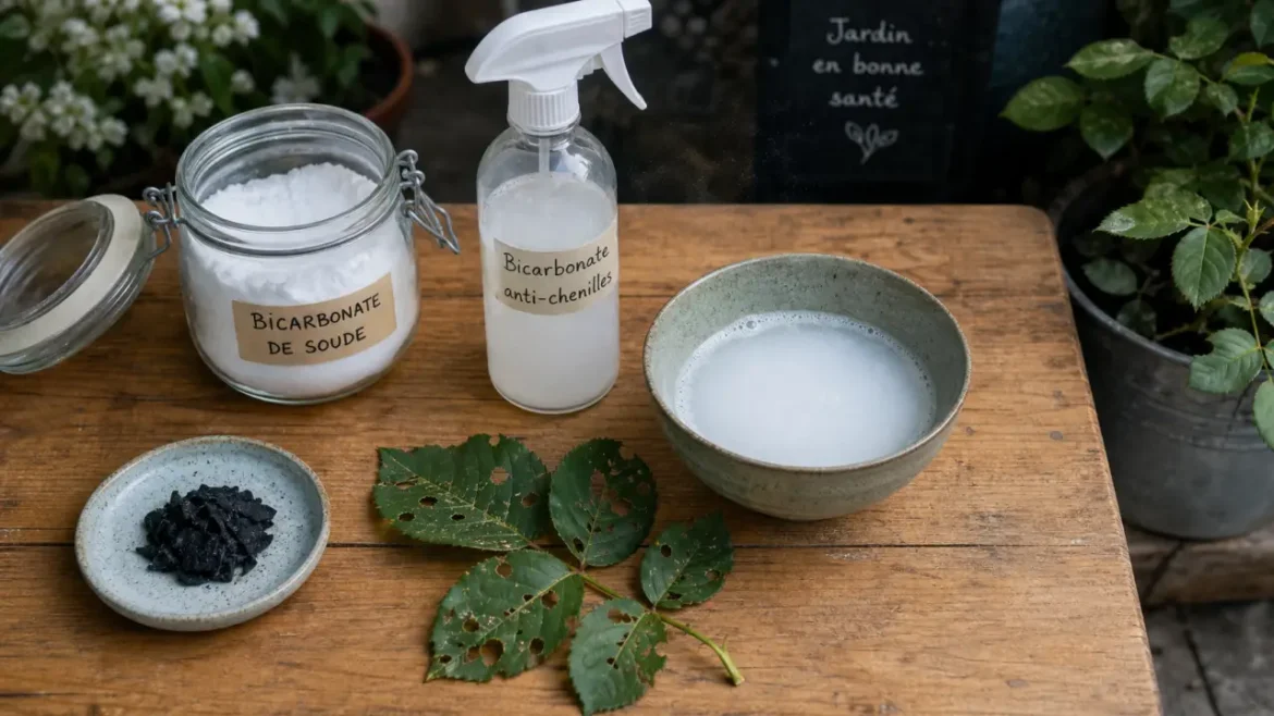Bicarbonate contre les chenilles : utile en prévention, limité face aux infestations Bicarbonate pour tuer chenilles sur rosier, préparation anti-chenilles