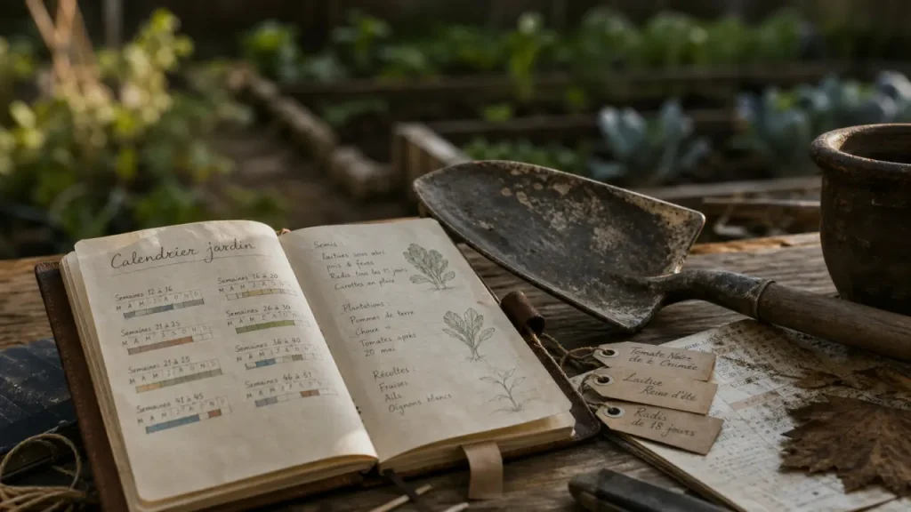 Calendrier jardin : semis, lune et jours à éviter