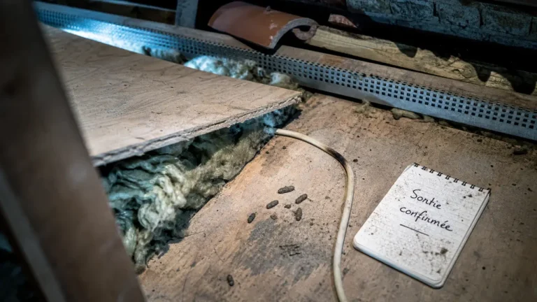 Fouine dans les combles : répulsifs, cage et accès à fermer Comment se débarrasser des fouines : passage dans les combles à fermer, panneau soulevé et traces