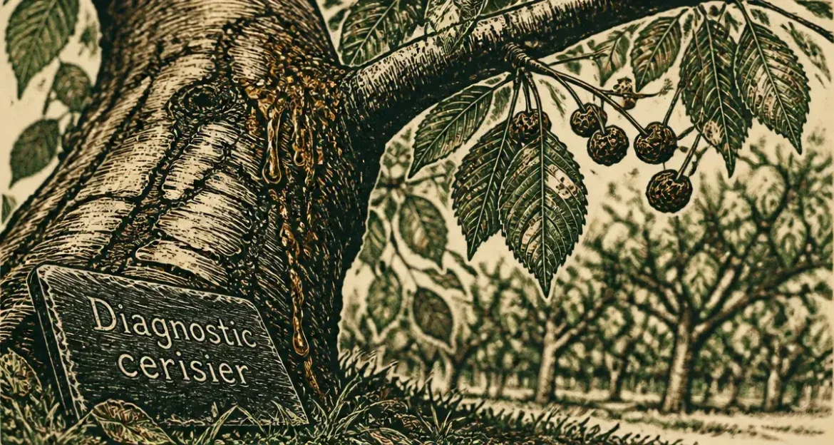 Maladies du cerisier : identifier les symptômes et traiter efficacement votre arbre Maladies du cerisier : feuilles tachées et coulure de gomme