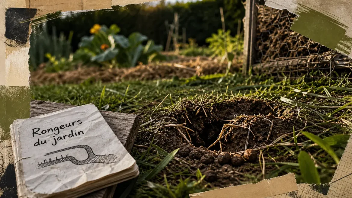 Campagnol, mulot, souris : reconnaître les rongeurs du jardin et limiter les dégâts Rongeurs du jardin : trous, terre fraîche et crottes dans le potager
