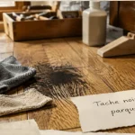 Enlever tache noire sur parquet : microfibre et tache noirci