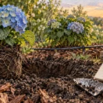Planter des hortensias : mauvais emplacement, terre humide et arrosage goutte à goutte