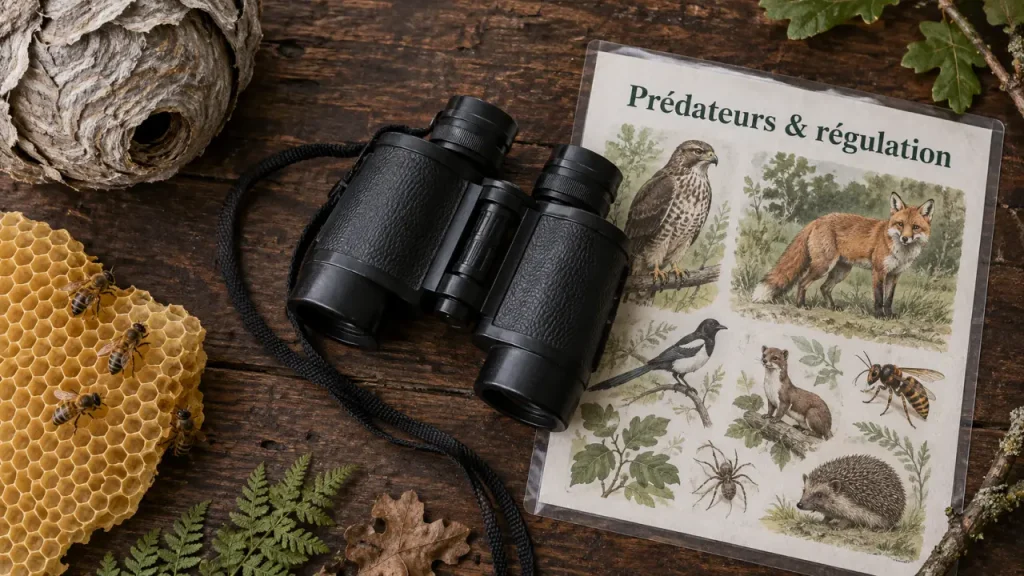 Prédateur frelons : oiseaux insuffisants